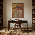 Bandito - Western Cowboy Abstract Plaster Wall Art Parge Art