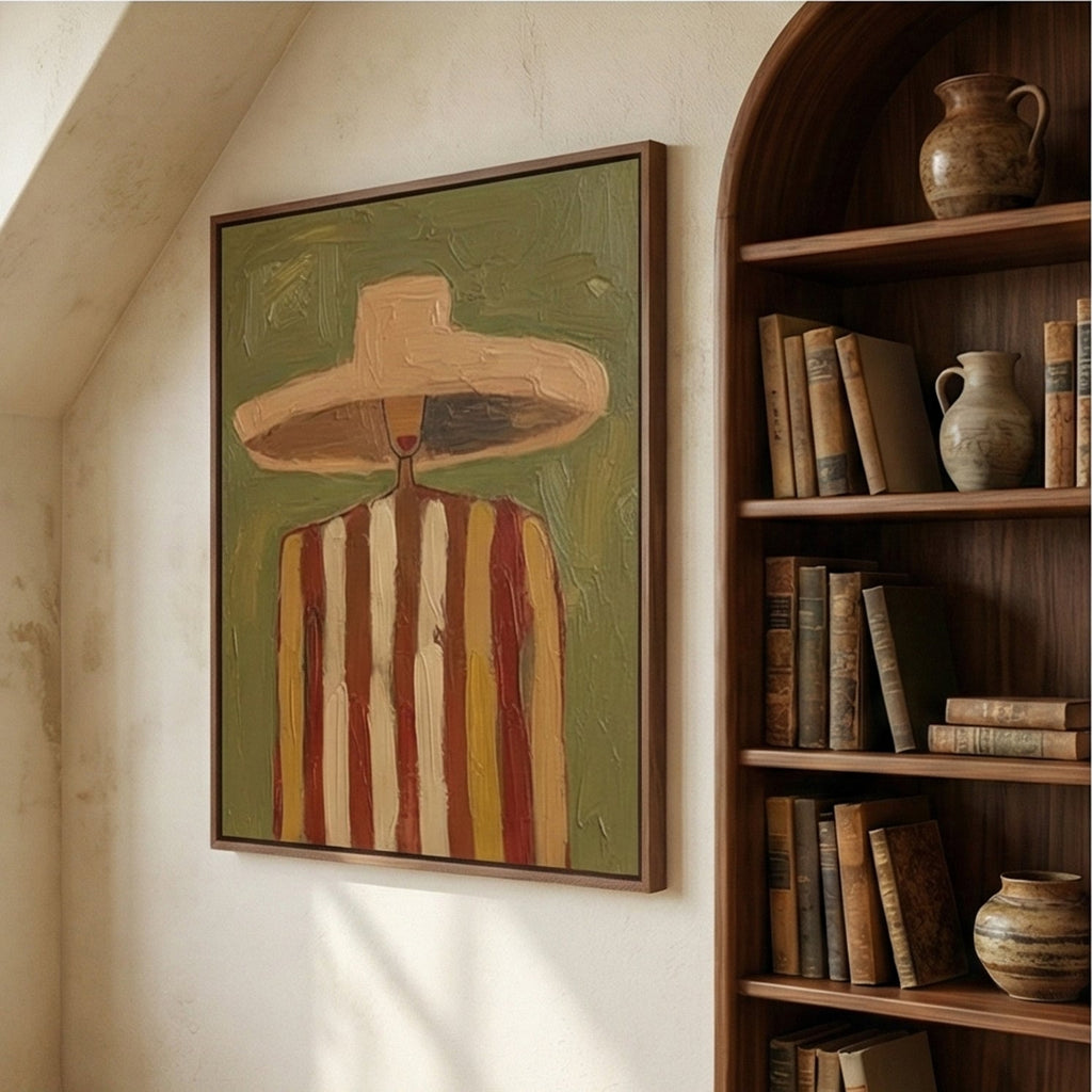 Bandito - Western Abstract Portrait Wall Art
