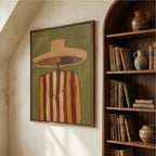 Bandito - Western Abstract Portrait Wall Art