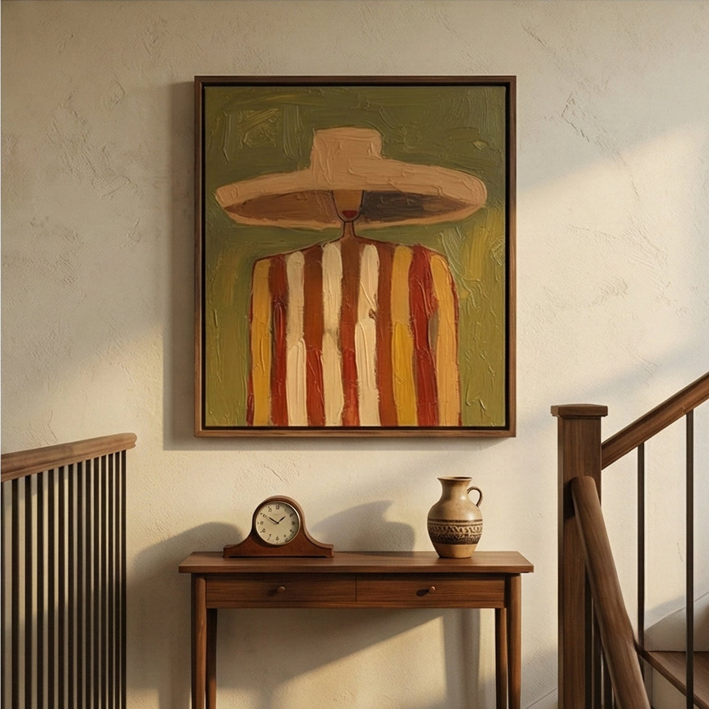 Bandito - Western Abstract Portrait Wall Art
