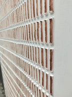 Lattice - Wabi-Sabi Textured Square Painting