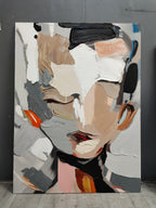 Soul - Abstract Portrait Wall Art Parge Art