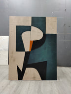 Clarity - Wabi-Sabi Abstract Wall Art Parge Art