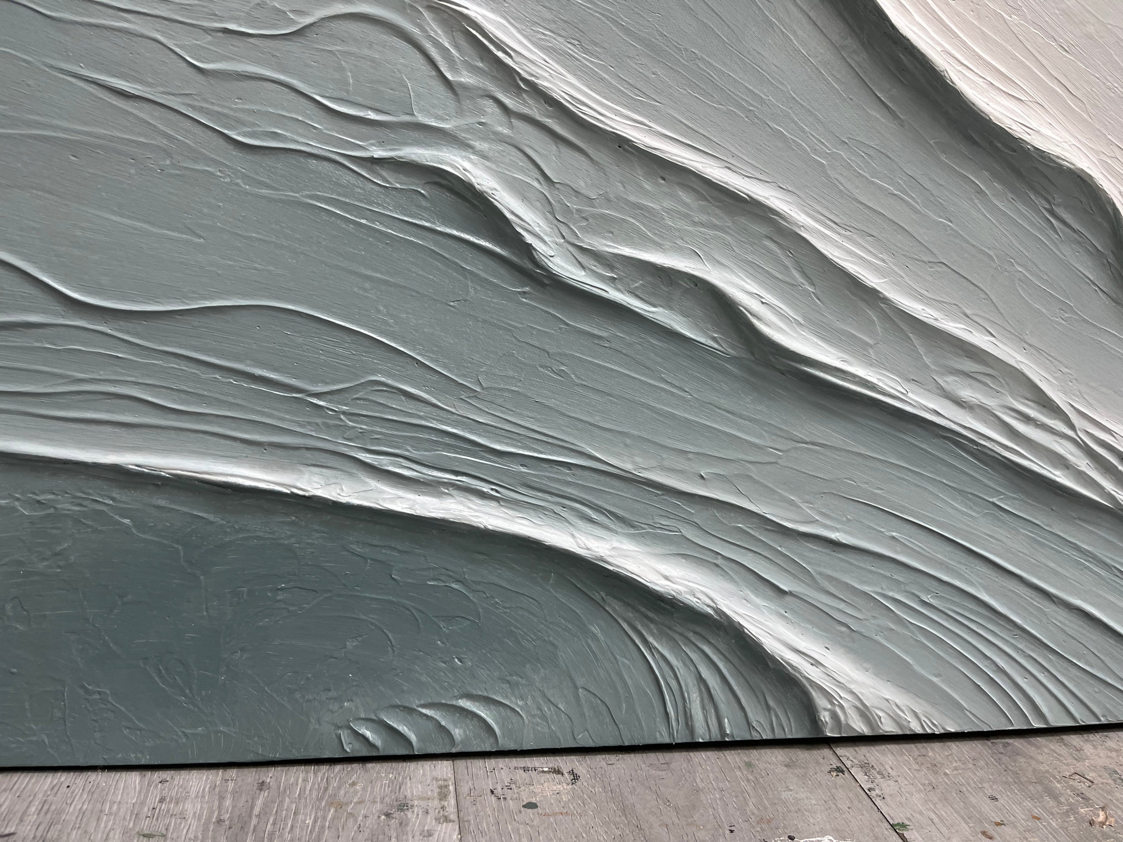 Ebb - Wabi-Sabi Textured Horizontal Wall Art
