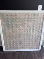 Just received the Wabi-Sabi textured wall art painting―haven't opened the package yet.