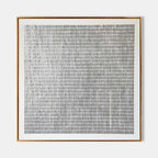 grid wabi sabi textured wall art minimalist canvas painting by parge art