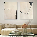 Whisper - Abstract Wall Art Set of 2