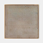 Origin Wabi-Sabi textured wall art by Parge Art featuring minimalist plaster abstract design in neutral tones