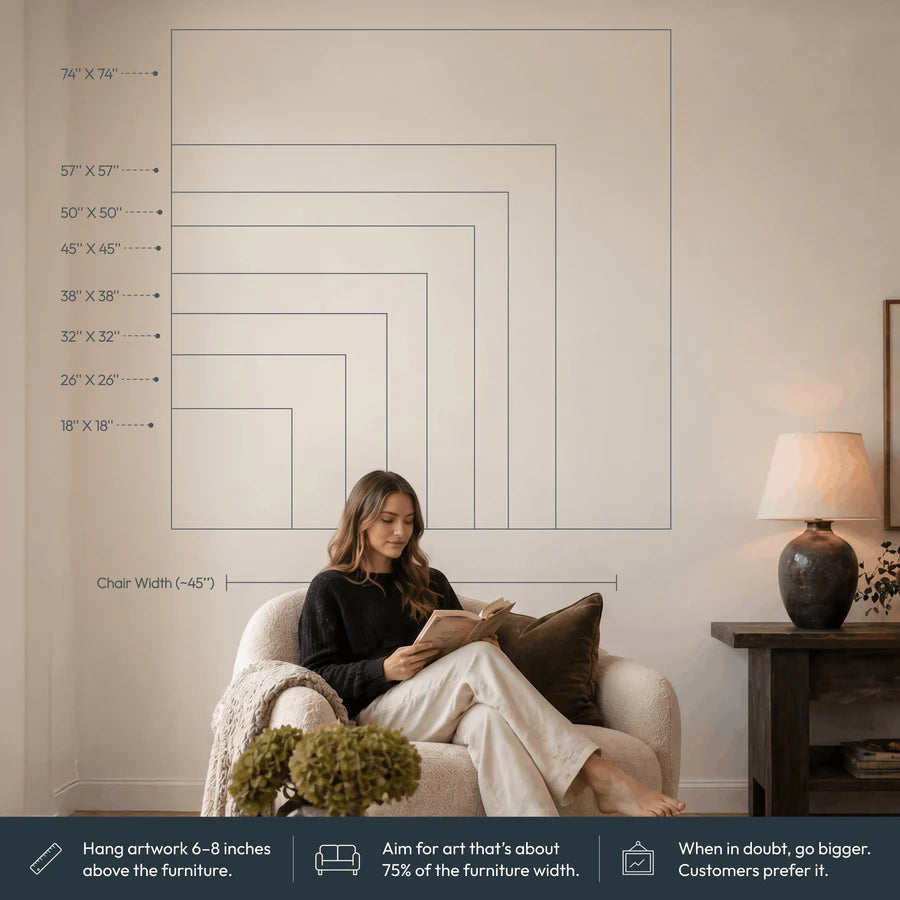 Parge Art Wall Art Size Guide & Recommendations
